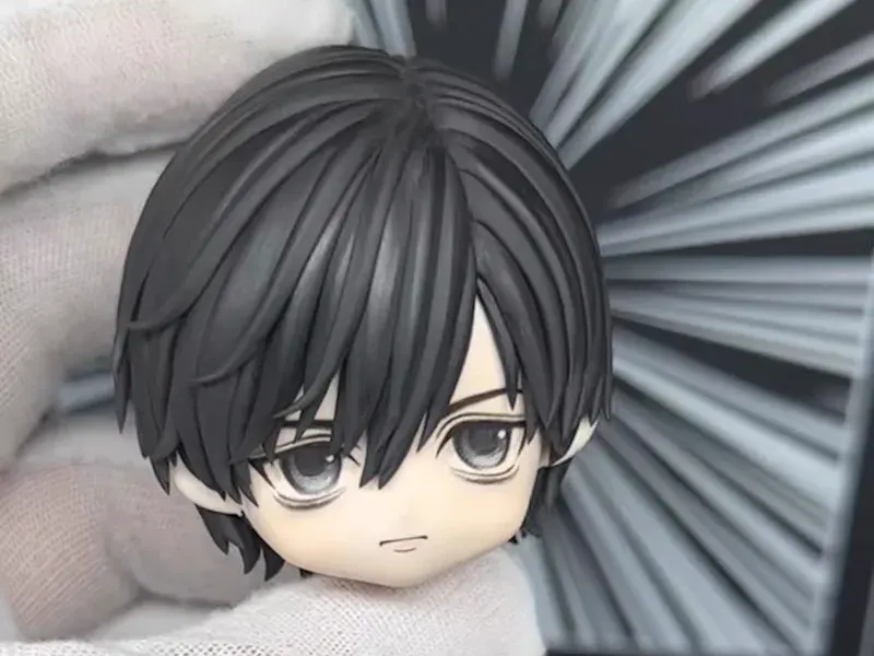 黒髪ショート×クールフェイス — 一体型ヘッドパーツ完成品