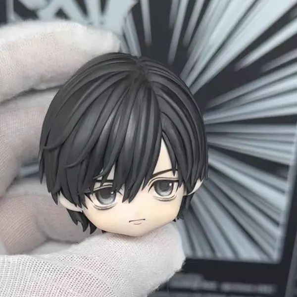 黒髪ショート×クールフェイス — 一体型ヘッドパーツ完成品